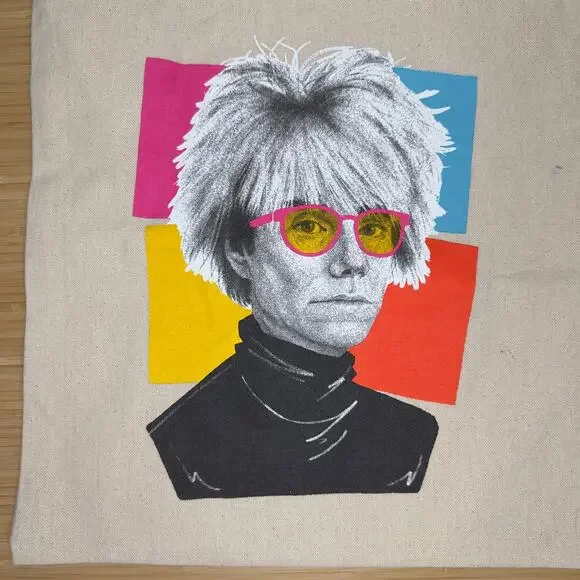 Astek x Terry Crews Andy Warhol Collaboration Promotional‎ Tote Canvas Bag Artsy - Picture 3 of 7